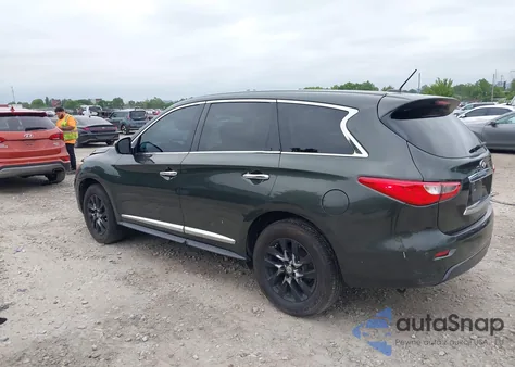 2013 Infiniti Jx35 from USA, damaged, VIN 5N1AL0MM8DC323933